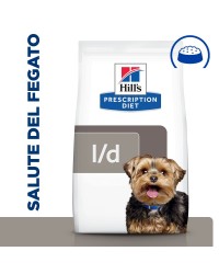 Hill's PRESCRIPTION DIET l/d alimento per cani original per la salute epatica da 10 kg